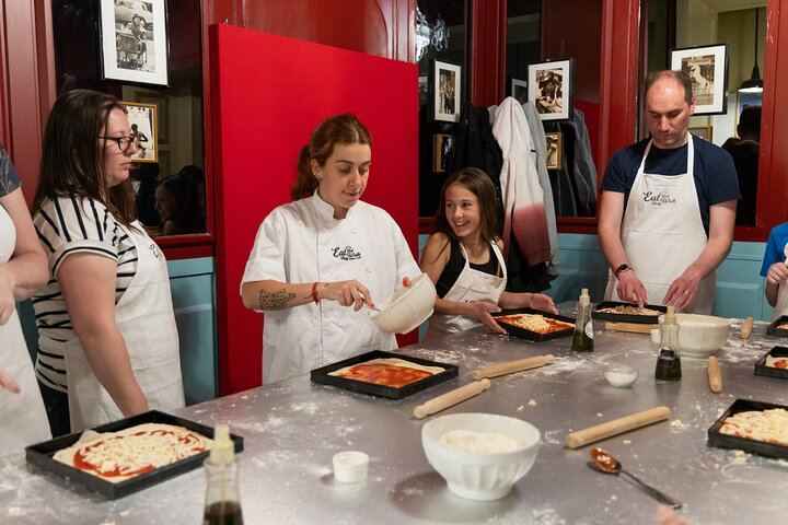 Pizza-making fun with our Italian chef.