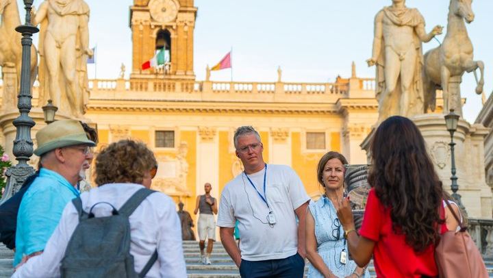 Roman Forums & Michelangelo at Sunset Small Group Tour