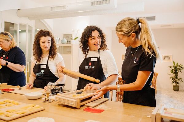 While the Pasta Dries, You Learn Gelato