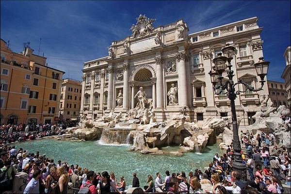 Fountains and Squares, Downhill from Trinità dei Monti