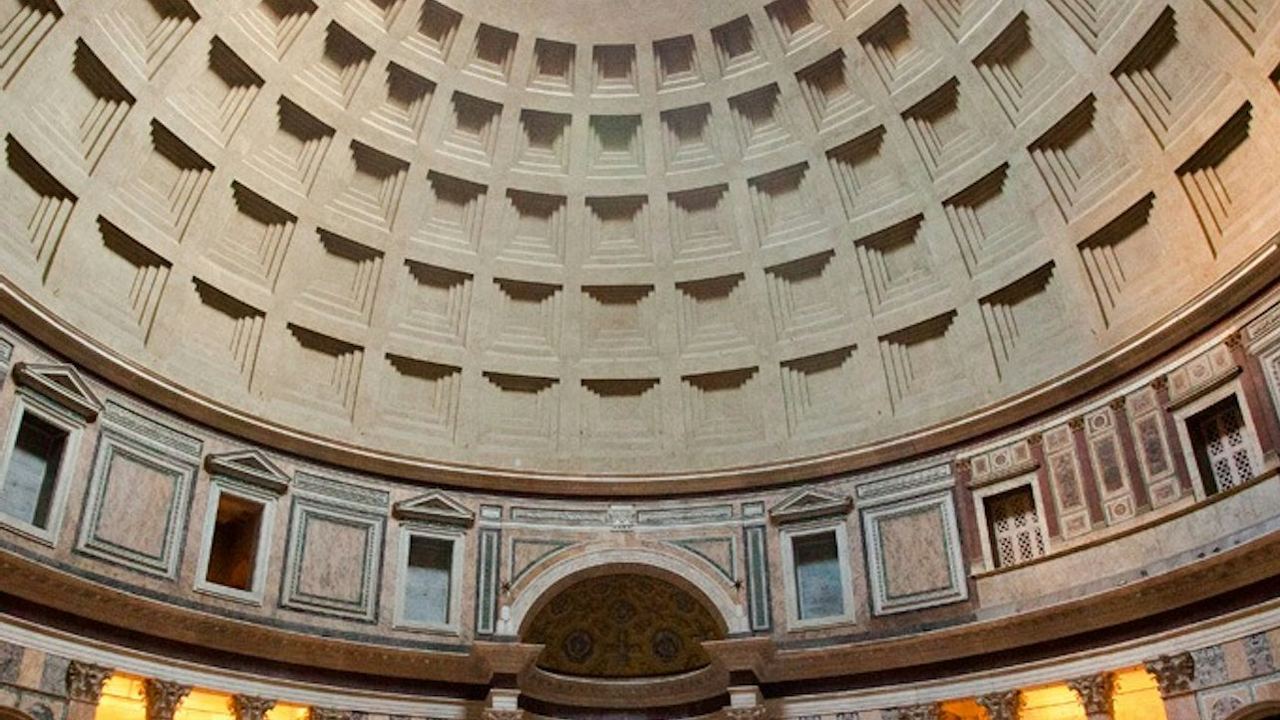 Pantheon Guided Tour on the Proportions and How It Was Built