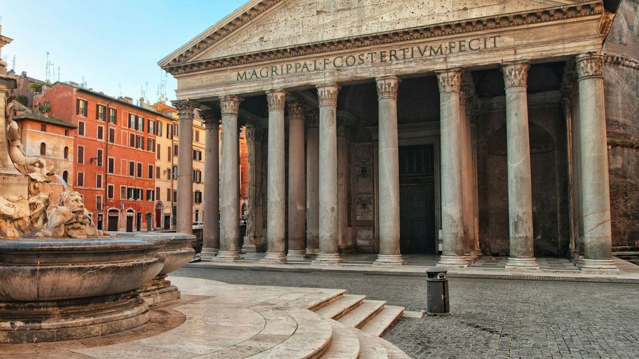 Pantheon Fast-Track Ticket with the Official Audio Guide and Film Clips