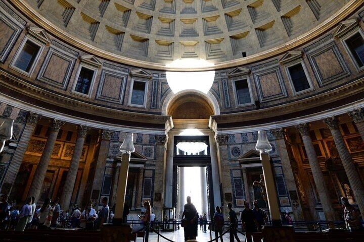 Rome Pantheon Ticket with Audio & Optional Neptune Basilica Tour