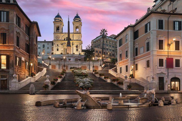 Rome: Pantheon, Trevi Fountain, Spanish Steps & Navona Tour