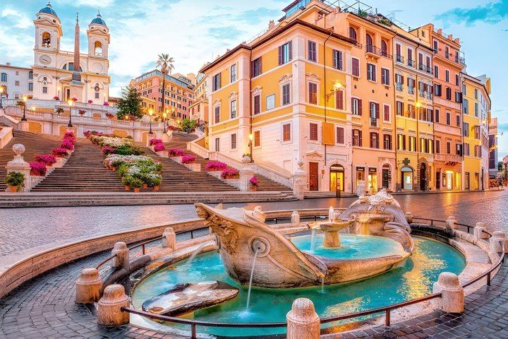 Rome: Pantheon, Trevi Fountain, Spanish Steps & Navona Tour