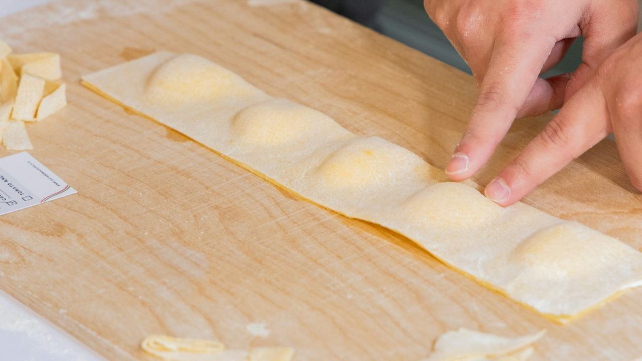 Three Dishes in One Class: Ravioli, Fettuccine and Tiramisu