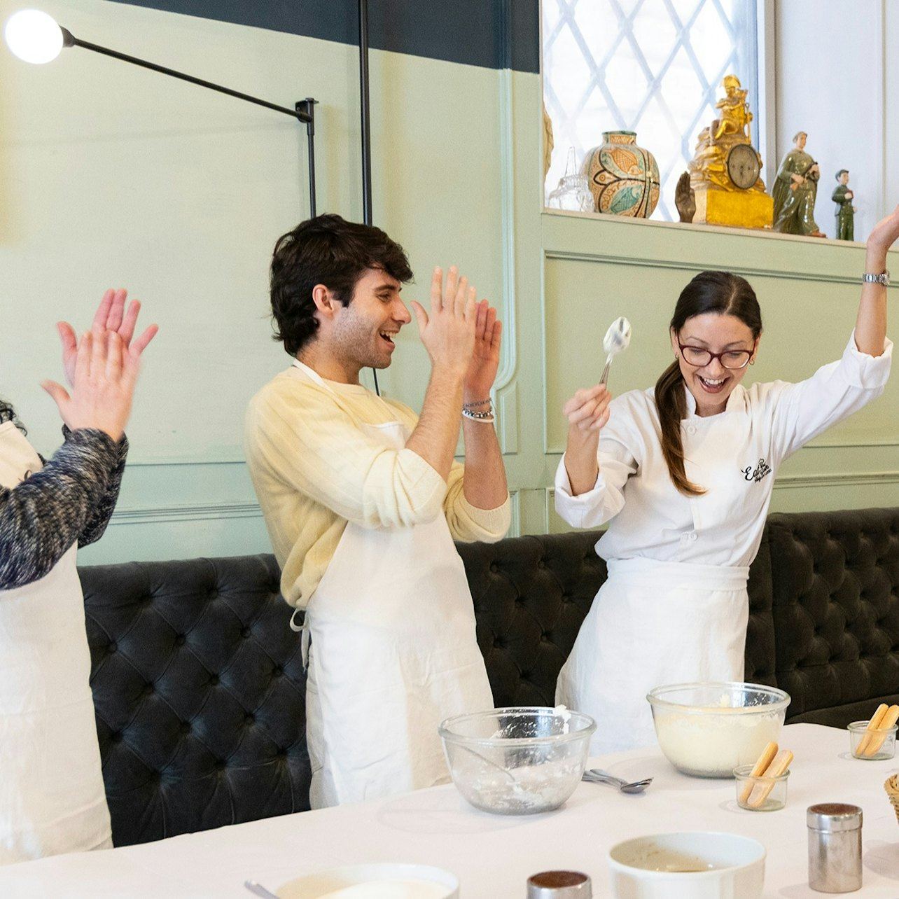 Three Dishes in One Class: Ravioli, Fettuccine and Tiramisu