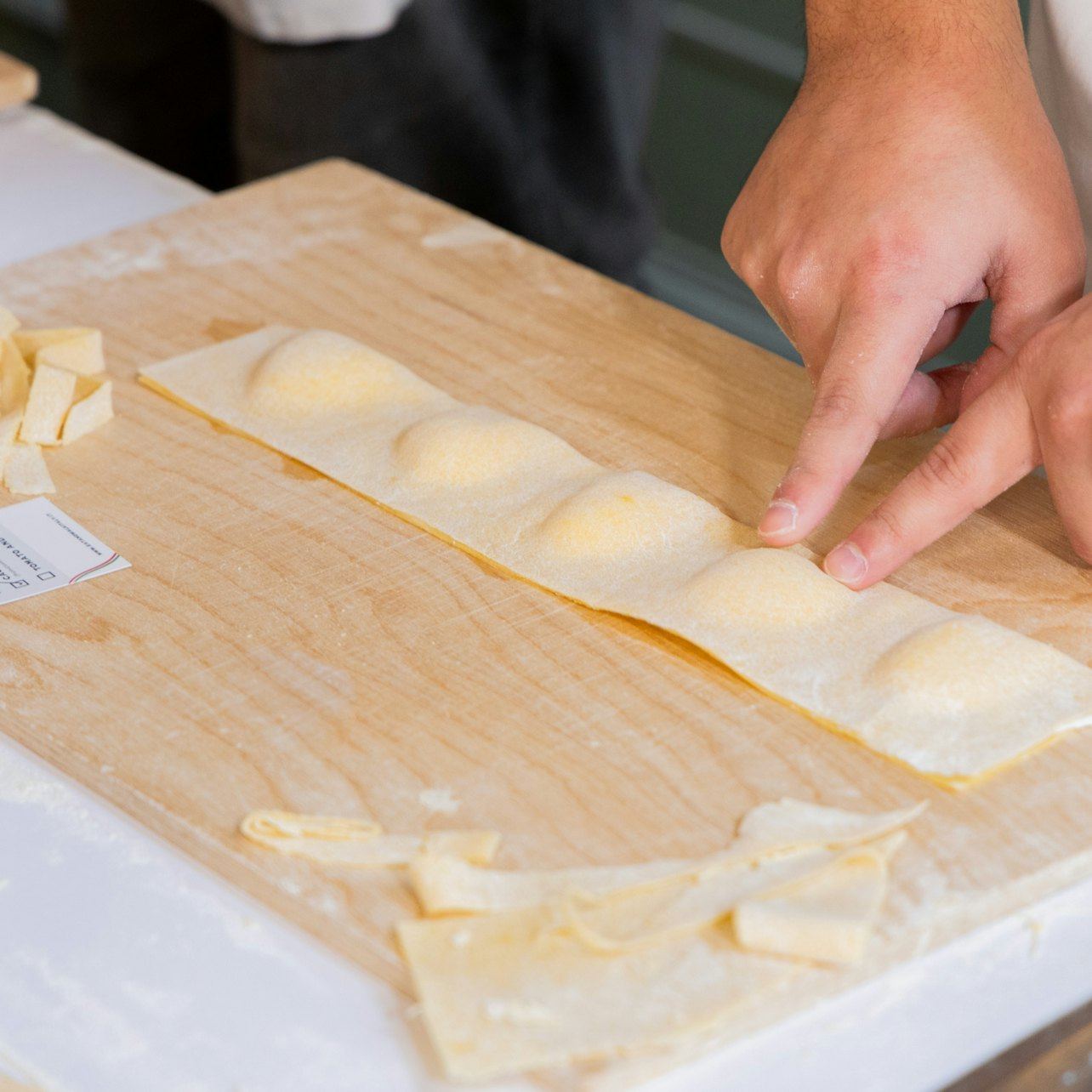 Three Dishes in One Class: Ravioli, Fettuccine and Tiramisu