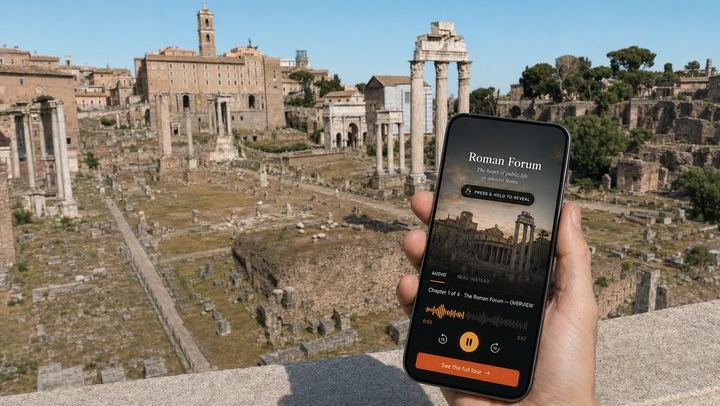 Rome Then & Now: Immersive Self-Guided Audio Walking Tour