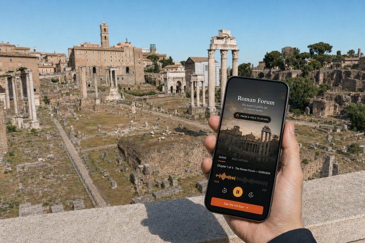 Rome Then & Now: Immersive Self-Guided Audio Walking Tour