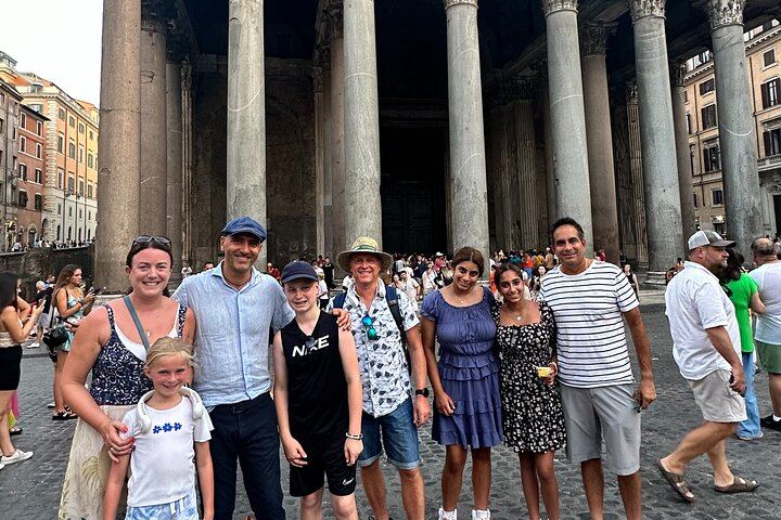 Rome Tour for Kids & Families w Gelato & Pizza including Pantheon