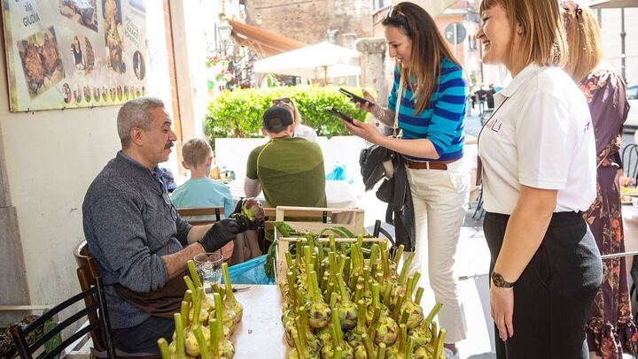 Rome Trastevere Campo de' Fiori Street Food Tour Eat Like a Local