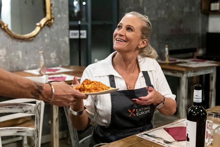 Rome Trastevere Pasta Making Class & Food Tour with Eating Europe