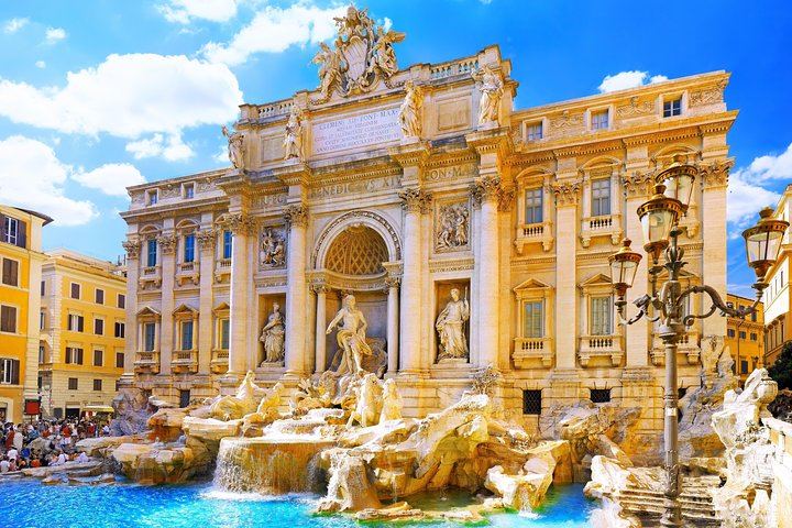 Rome: Trevi Fountain District and Underground Domus Guided Tour