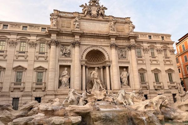 Trevi Fountain Basin Access and the City of Water Below