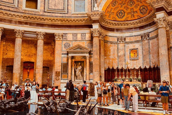 Rome:Pantheon Entry Ticket with Hosted Experience and Audio Guide