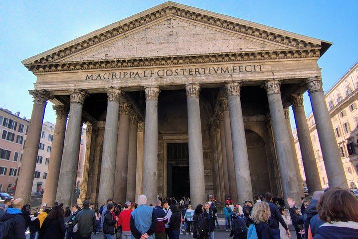 Rome:Pantheon Entry Ticket with Hosted Experience and Audio Guide