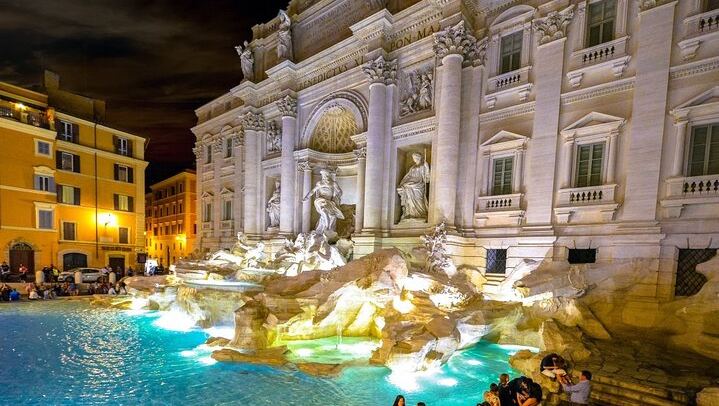 Rome's Twilight Charm: Private Night Tour with Personal Driver