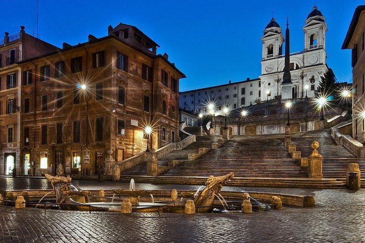 Rome's Twilight Charm: Private Night Tour with Personal Driver