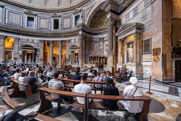 Free Entry at the Pantheon in Rome on the First Sunday, and What All Saints Changes