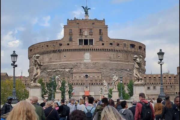 Up the Roman Spiral Ramp to the Hall of Urns, in Two Hours