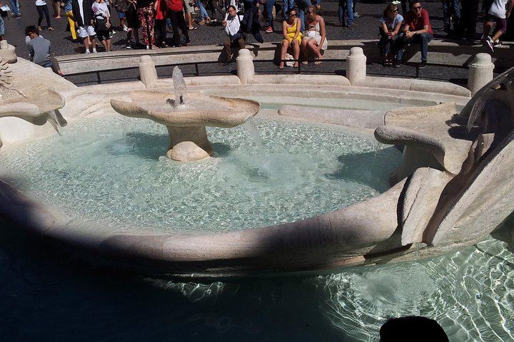 Spanish steps Trevi fountain Pantheon Navona Angel Castle