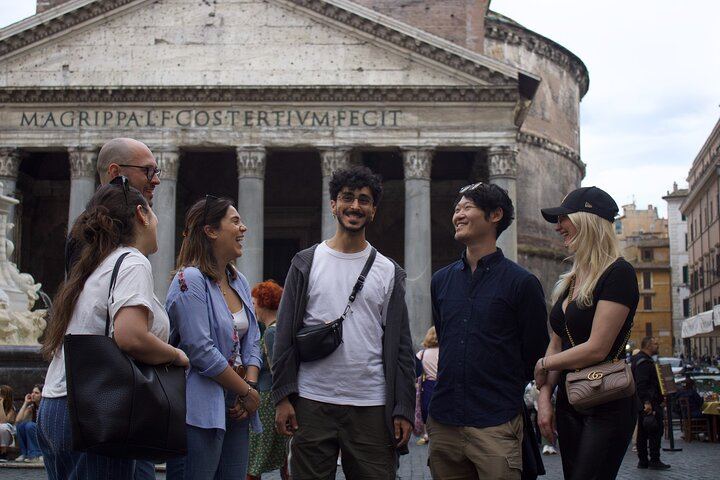 Stop at the Pantheon