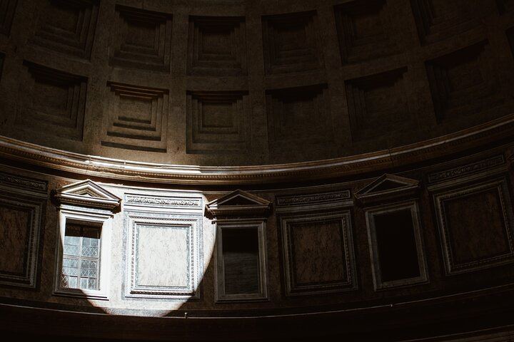 The oculus allows light in