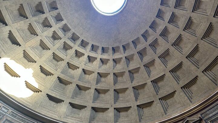 The Pantheon's oculus