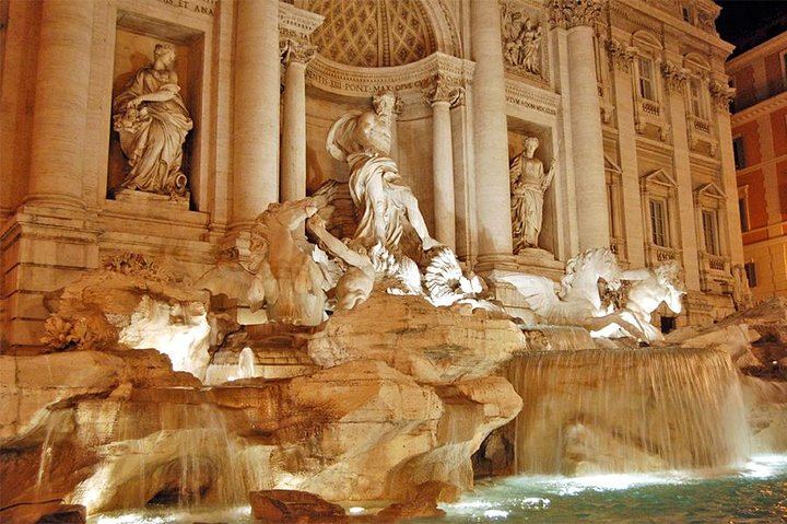Trevi Fountain, Pantheon, Piazza Navona included