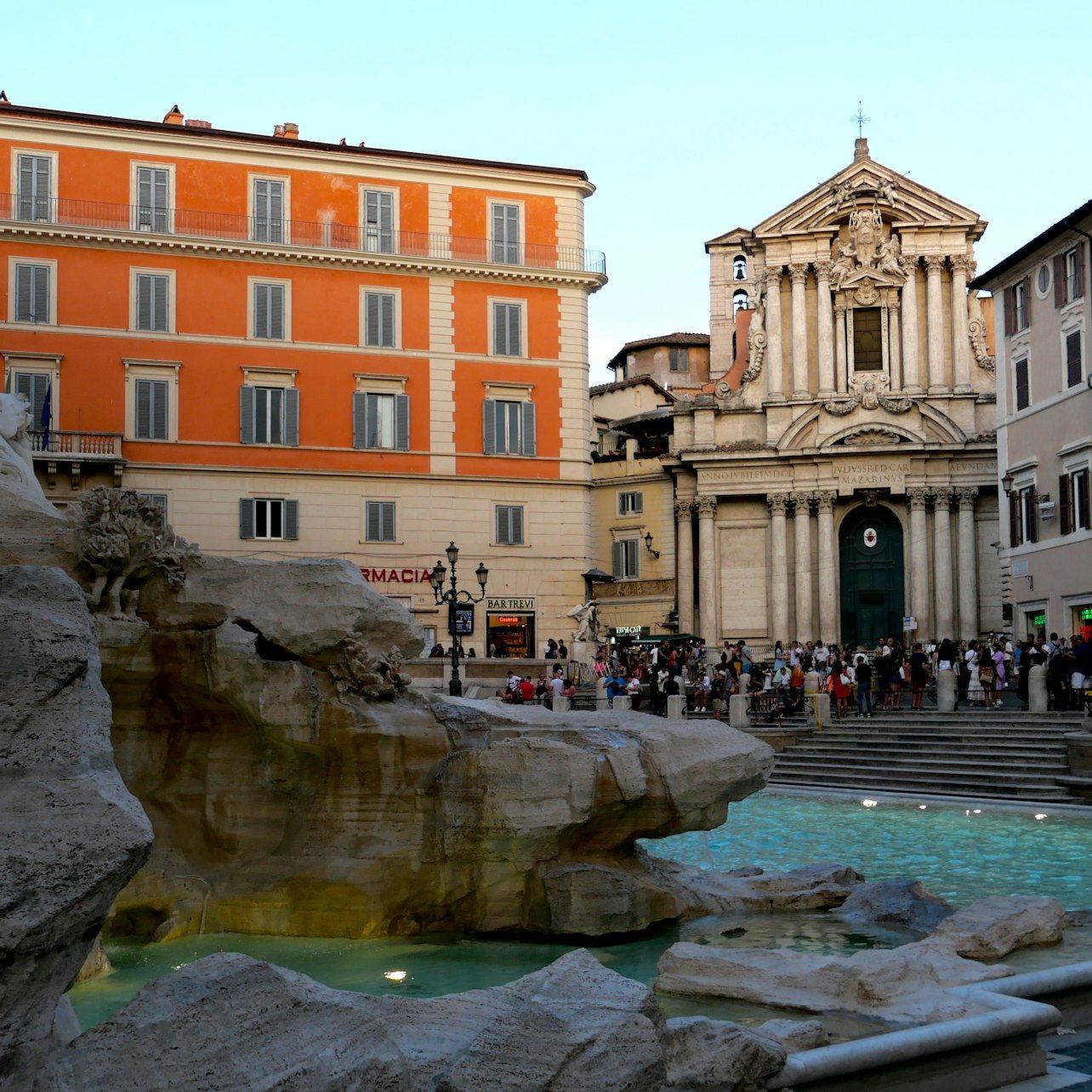 Forty Minutes at the Trevi Fountain and the Domus Below It