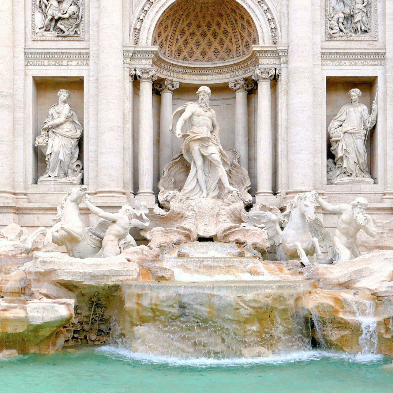 Forty Minutes at the Trevi Fountain and the Domus Below It