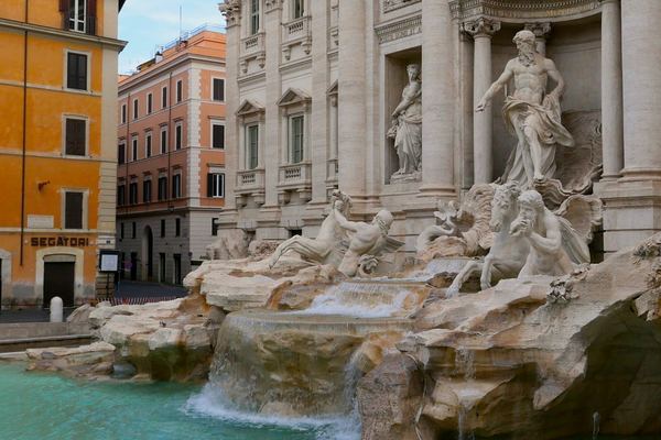 Forty Minutes at the Trevi Fountain and the Domus Below It