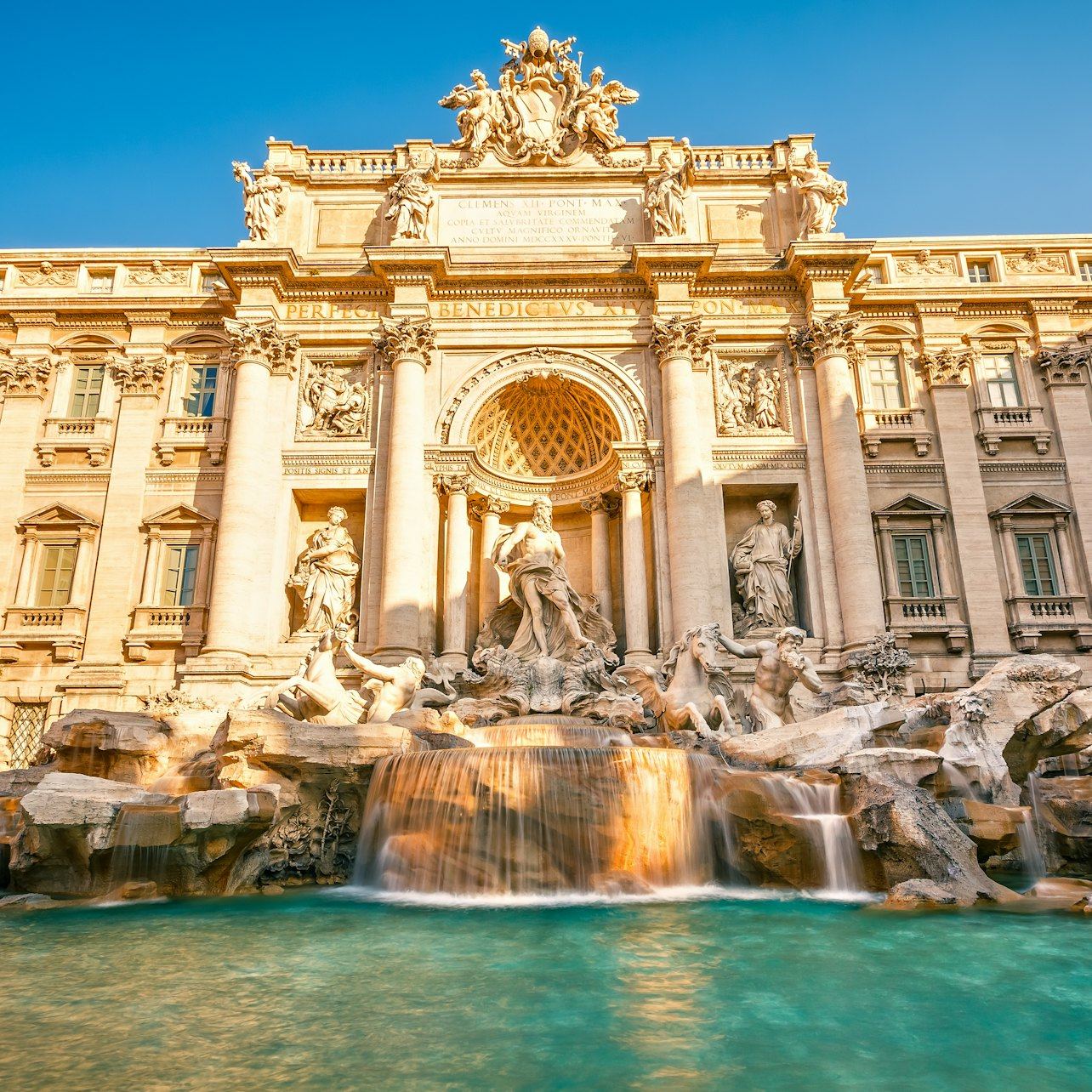 Following the Trevi Water Through the City Below It