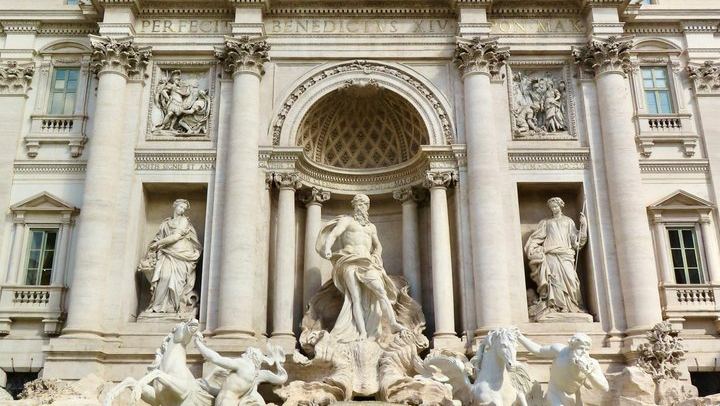 Trevi Fountain with optional Underground Experience in Rome