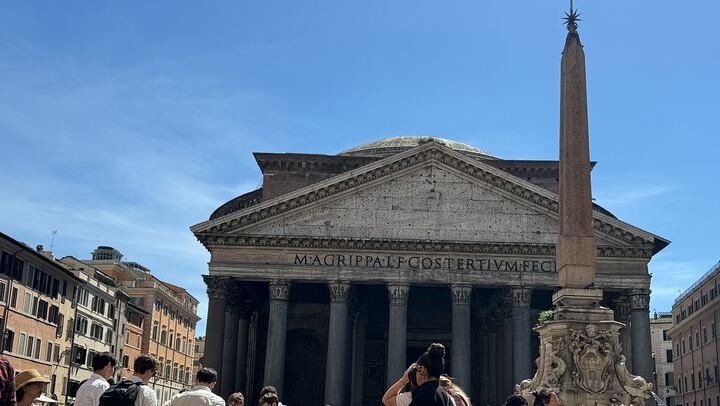 ... triangles, squares and of course the dome's circular aspect