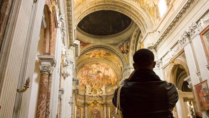 Visit the Church of Sant'Ignazio di Loyola