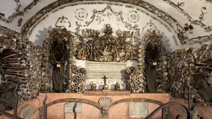 VIP Rome Catacombs Night Tour with Capuchin Crypts