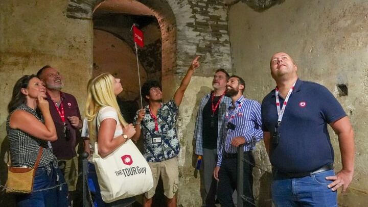 VIP Rome Catacombs Night Tour with Capuchin Crypts