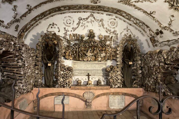 VIP Rome Catacombs Night Tour with Capuchin Crypts