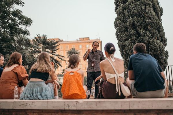 Rome at Night on Foot: 4.44 Kilometres, Colosseum to Spagna