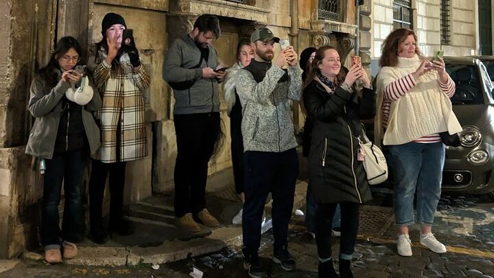 When something strange catches your eye on a ghost tour