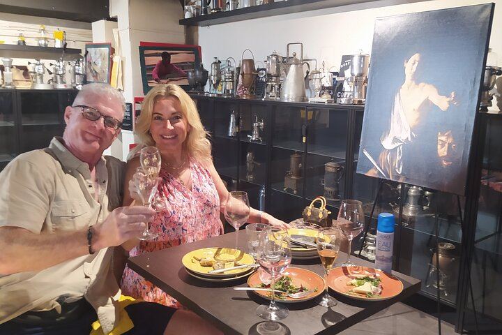 Wine lovers will love the connection with the art of Caravaggio